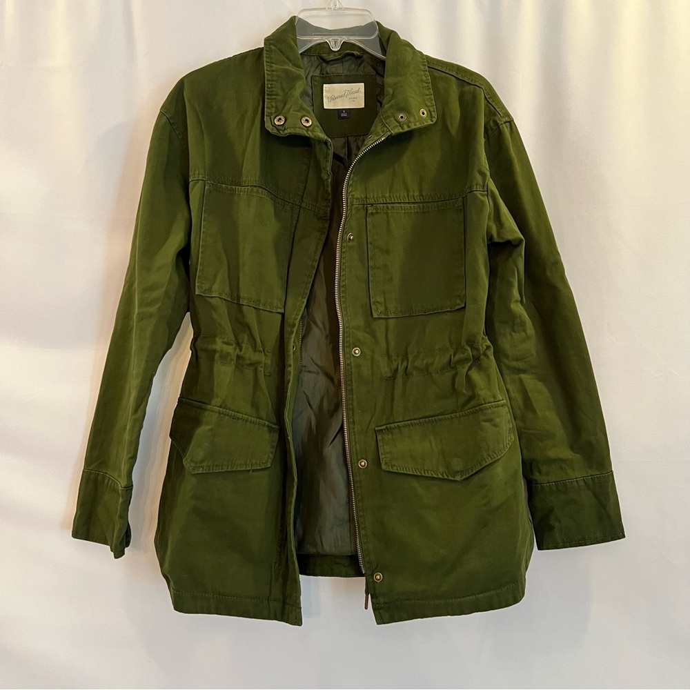 Universal Thread Utility Jacket, Olive Green, Siz… - image 4